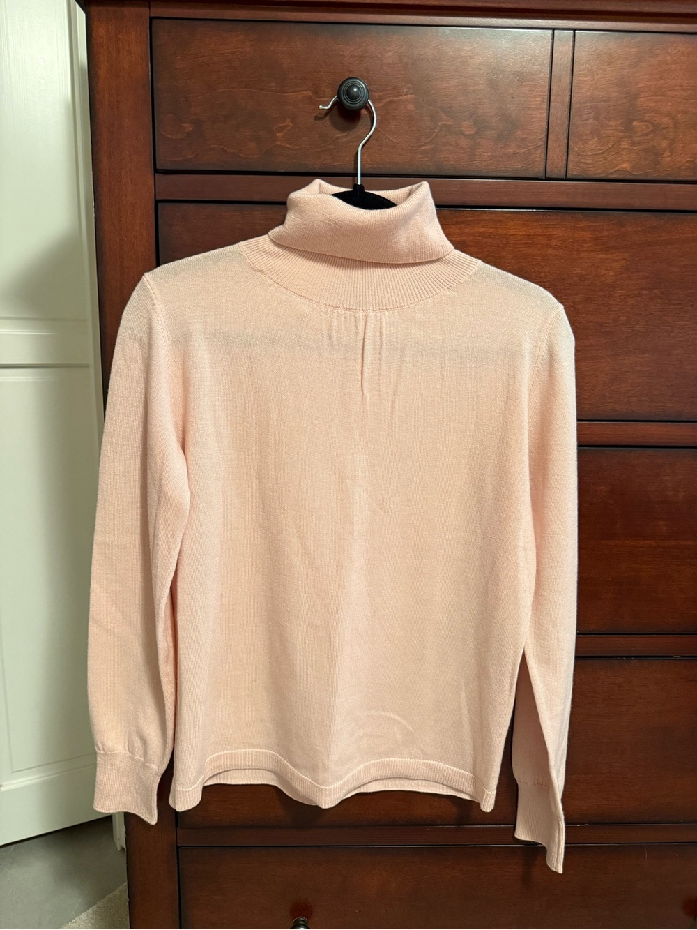 Ann Taylor Soft Pink Turtleneck Sweater